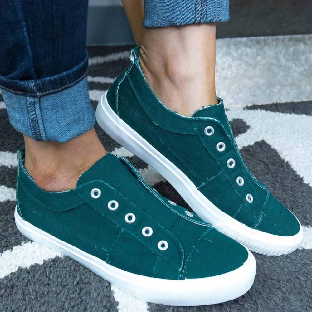 Pine (Teal) Corky’s sneakers